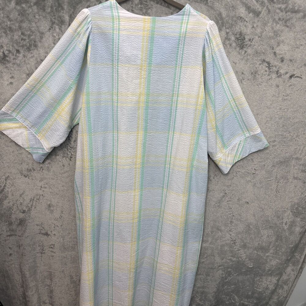 miss elaine robe 2x zip blue yellow - Picture 9 of 10